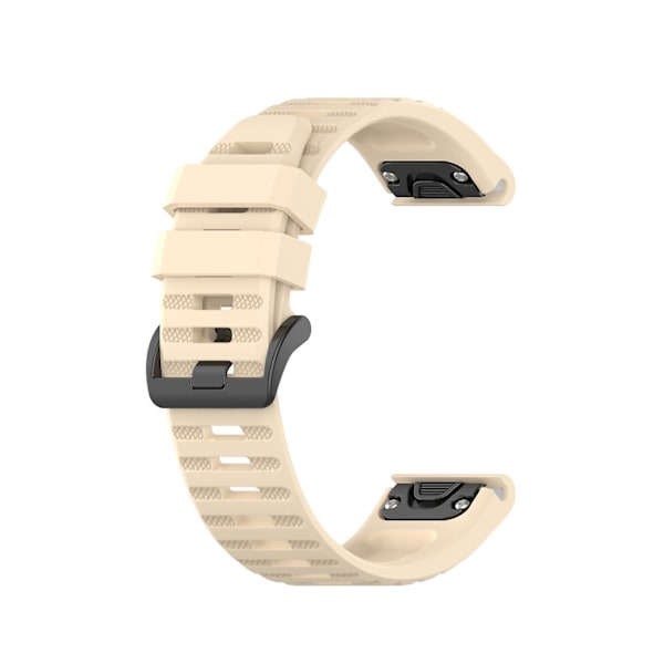 Beige Beige Silikon Sportarmband kompatibelt med Garmin Approach S62