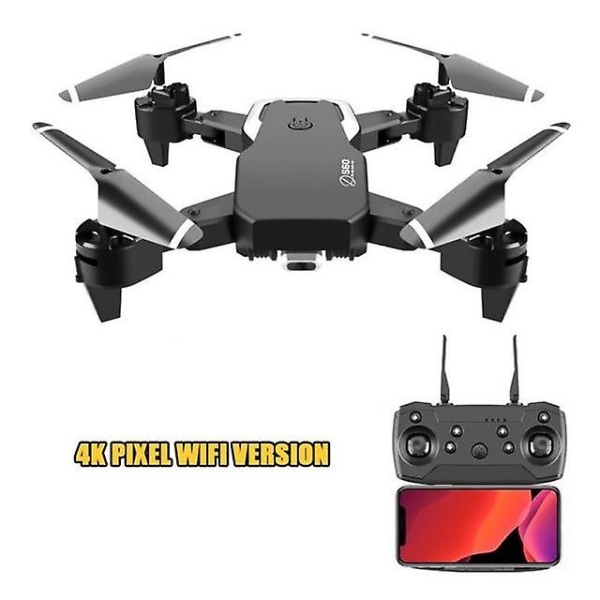 S60 Rc Drone Helikopter Wifi Fpv Kamera 4k Hd Flygfotografering - Rc 4K WIFI