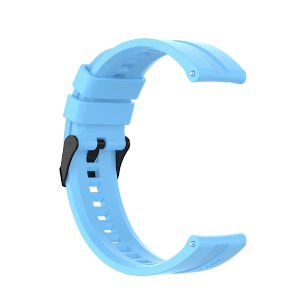 Lyseblå Lyseblå kompatibel med Huawei Watch Gt 2 42mm Urrem med Sort Spænde med Sort Spænde