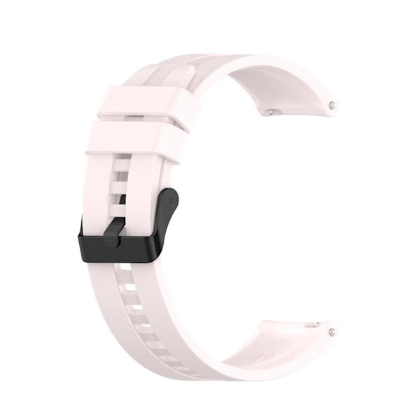 Kvartsand Pink Kvartsand Pink kompatibel med Huawei Watch Gt 2 42mm Urrem med Sort Spænde med Sort Spænde