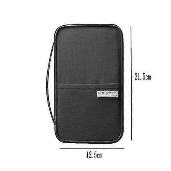 Pas Rejsedokumentholder Black S