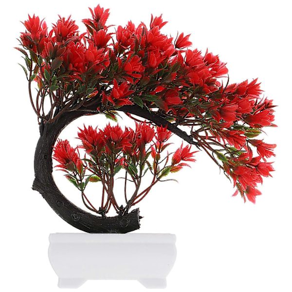 Simuloitu vihreä ruukkukasvi, tekokukka, bonsai, tekokasvikoriste, kodin sisustus