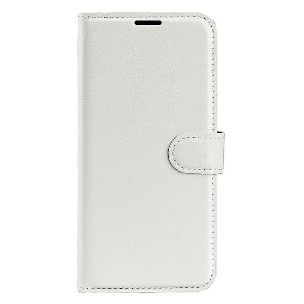 Til Xiaomi 15 Etui Litchi Tekstur Stødsikkert Læder Wallet Telefon Cover White