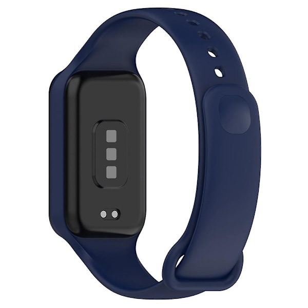 Midnatsblå Midnatsblå Silikone Integreret Urrem kompatibel med Redmi Band 2 kompatibel med Redmi Band 2