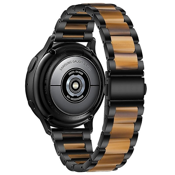 Black Honey Black Honey kompatibel med Garmin Venu/vivoactive 3 Music 20mm Stål+resin Rem