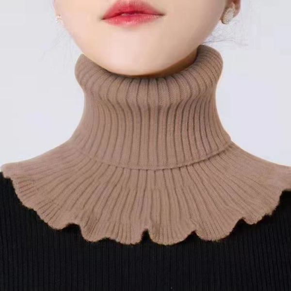 Dam fejk krage Bandana Medelålders och Äldre Cervikal Black (one piece) scarf size