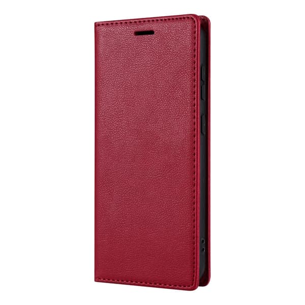 Kotelo iPhone 16 Claret Flip -puhelimelle Redmi-lompakolla ja korttipaikalla