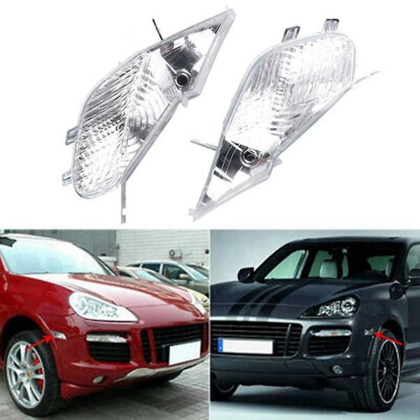 Nytt 1 par led sidomarkeringsljus kompatibel med Porsche Cayenne 2003 2004 2005 2006