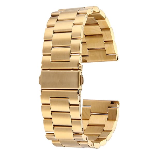 Guld Guld kompatibel med Fitbit Blaze Rostfritt Stål Armband
