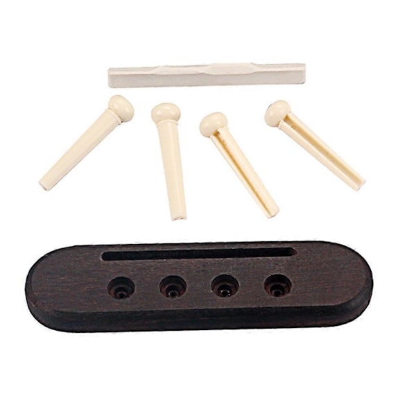 1 Setti Ukulele-tallaa Satula Ukulele-tarvikkeet Ukulele-osasarjat Mutteritarvikkeet
