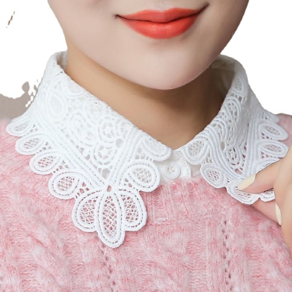 Naisten tekoviulus syksy ja talvi neule korealainen tyyli S Black crocheted style