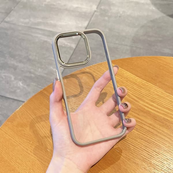 Kotelo iPhone 16 Plus Clear Clear Gold Noz25919
