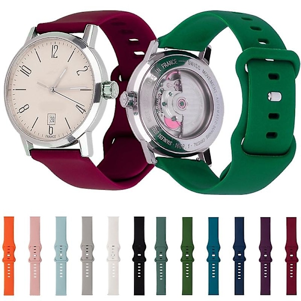 kompatibel med Huawei Watch Gt 2 46mm silikonrem