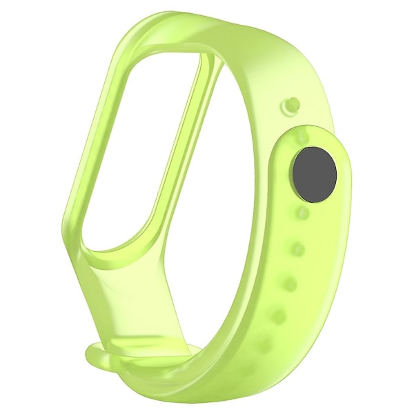 Grönt Grönt Silikonarmband kompatibelt med Xiaomi Mi Band 3 & 4
