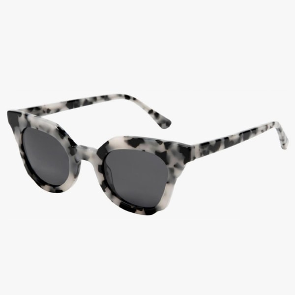Personliga Cat Eye Fashion Solglasögon Fashion Exklusivt för Cat Ears All-Match Acetate Solglasögon Gray hawksbill gray pieces