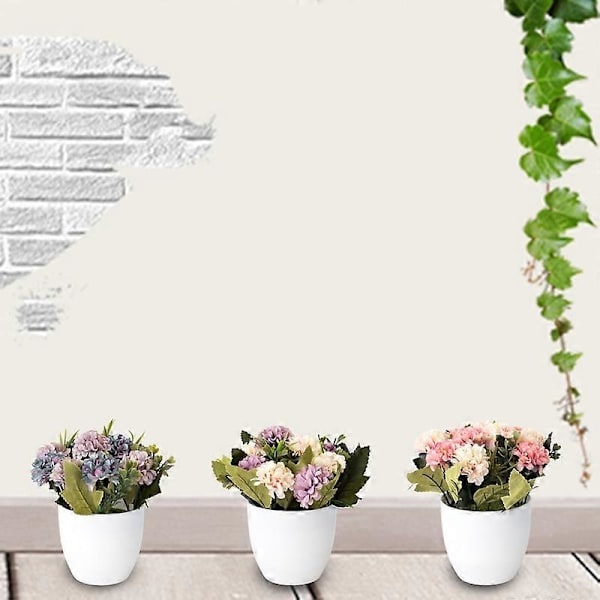 Konstgjorda krukväxter Simulation Bonsai Falsk blomma Hem Café Trädgårdsdekoration