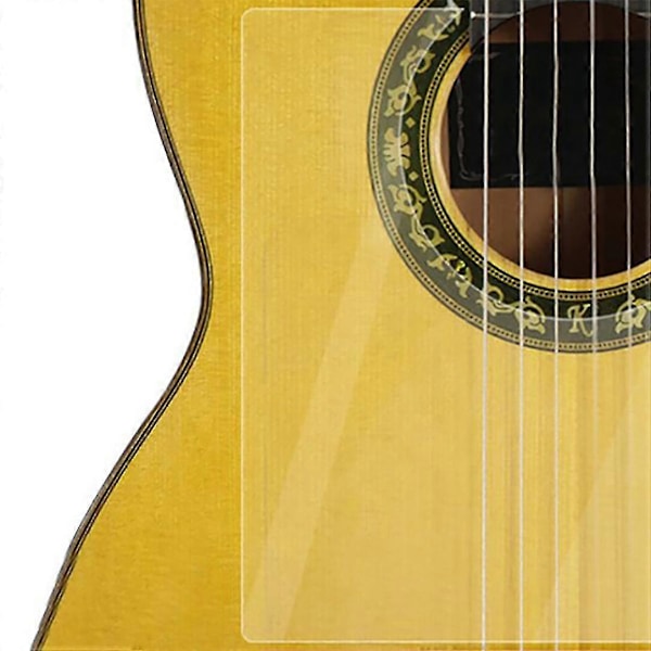 Läpinäkyvä Folk Akustinen Kitara Pickguard Anti-naarmutus Klassinen Suojakilpi Flamenco Kitaralle P