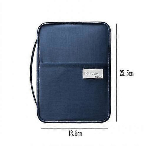 Passfodral Resedokumenthållare Navy L