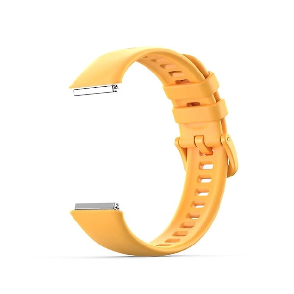 Höstgul Silikonarmband kompatibelt med Huawei Band 7 / Honor Band 7
