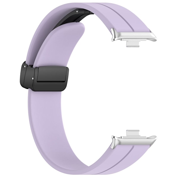 Purppura Magneettisoljellinen Silikonihihna yhteensopiva Xiaomi Mi Band 8 Pron kanssa