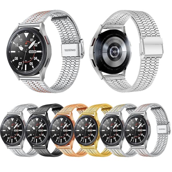 Sølv Guld Sølv Guld Rustfrit Stål Urrem