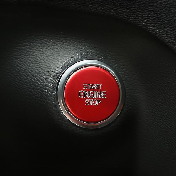 Nytt kompatibelt med Volvo Xc40 Tändningsnyckel, dekorationsdekal 18-2020 Röd