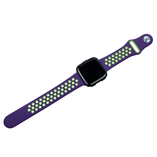 Kompatibel med Fitbit Versa 3 Tvåfärgat Silikonarmband