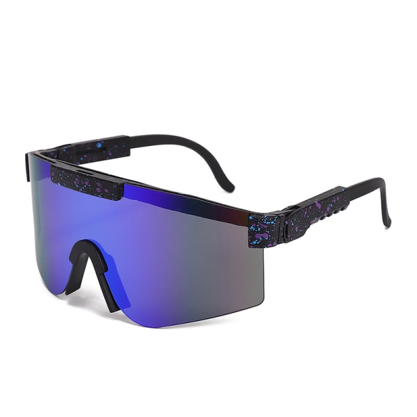 Polariserade solglasögon Outdoor Athletic Glasögon Modeintegrerade UV-skyddssolglasögon Black