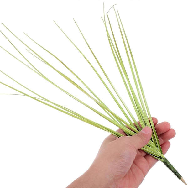 15 st Simuleringsgräs Konstgjort Gräs Dekor Vas Fyllmedel Blomsterarrangemang Dekorationer