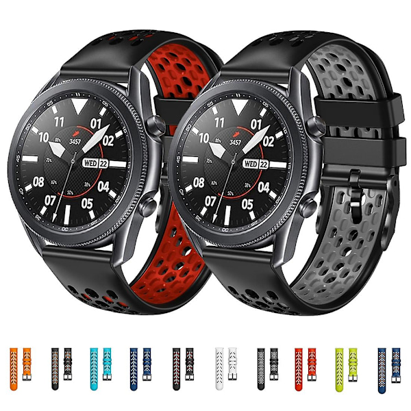 Andningsbart silikonarmband kompatibelt med Xiaomi Haylou Gst Ls09b