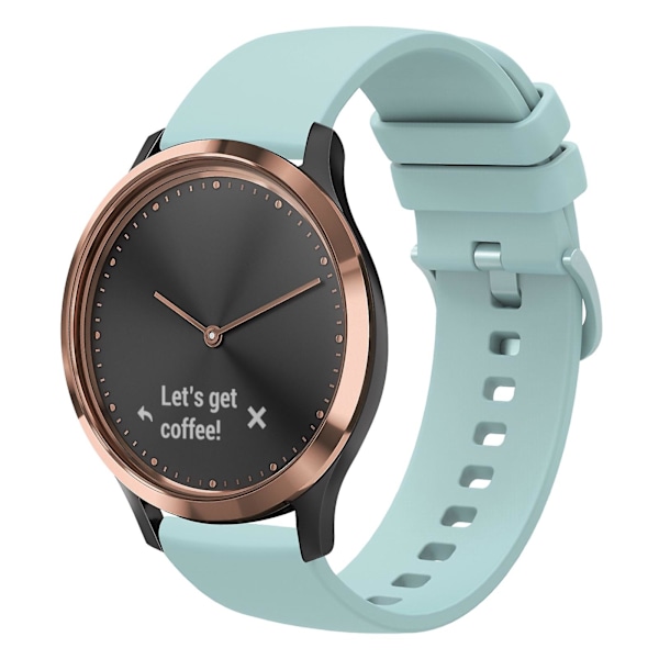 Safirgrön Safirgrön Silikonklockarmband kompatibelt med Garmin Vivomove Hr Sport
