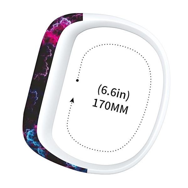 Gul Gul Gul Blixt Silikonarmband kompatibelt med Garmin Vivofit Jr, Stor