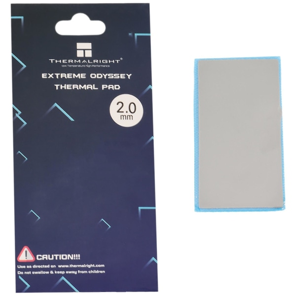 Ny Thermalright Odyssey Silicone Pad Cpu/gpu Thermal Pad, 85x45x2,0 mm