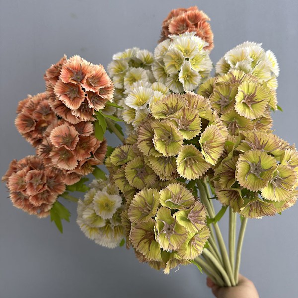 Simuleret Vindmølle Blomst High-End Kunstig Blomsterkurv Boligindretning Windmill fruit white