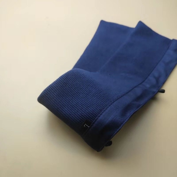 Dame falsk krage Avtakbar halv Vinter Anti-skitten Avtakbar blue