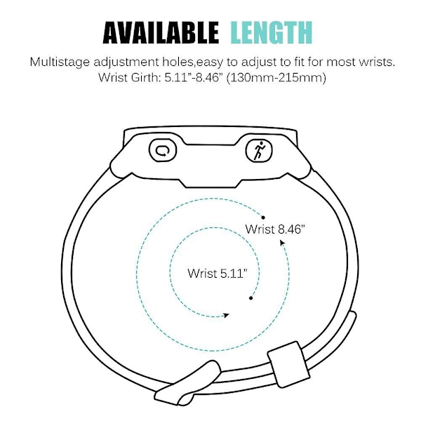 Rosröd Rosröd Silikon Sport Armbandsrem kompatibel med Garmin kompatibel med erunner 235