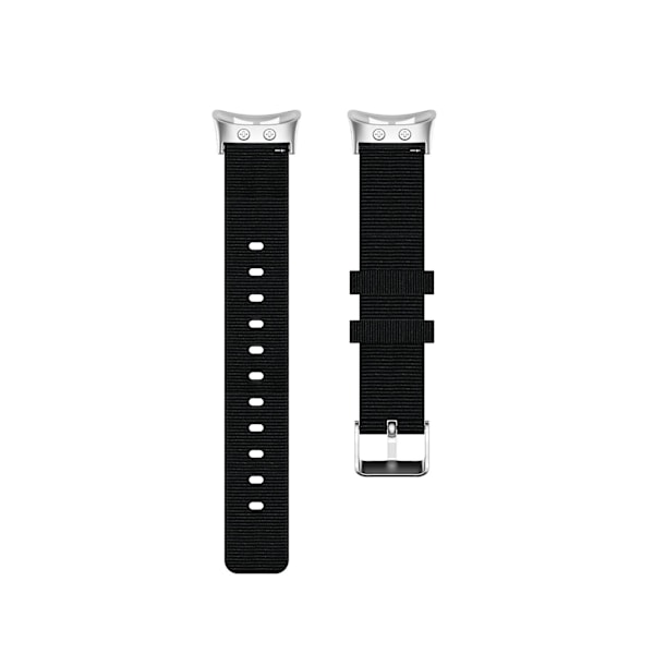 Sort Sort kompatibel med Garmin kompatibel med erunner 45 Nylon Canvas Klokkereim kompatibel med Garmin kompatibel med erunner 45 / 45s