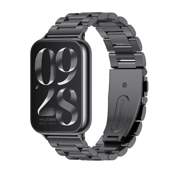 Mijobs Tre-Perle Rem kompatibel med Xiaomi Mi Band 8 Pro