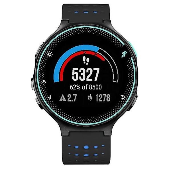 Sort Blå Sort Blå kompatibel med Garmin kompatibel med erunner 235 Tofarvet Urrem