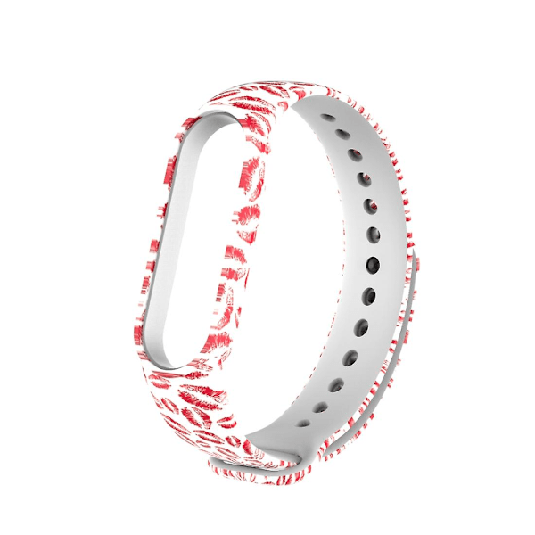 Red Lips Red Lips kompatibel med Xiaomi Mi Band 5 Tpuwatchband