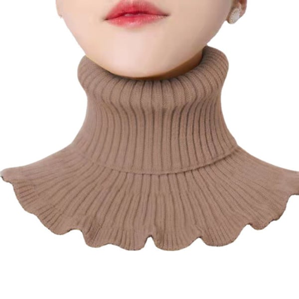 Dame falsk krage Avtakbar halv Cervical Support Varmende One piece