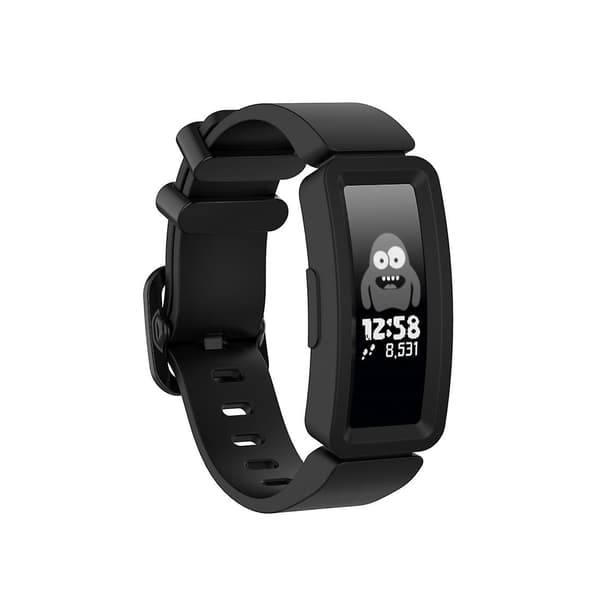 Sort Sort Smartwatch Silikone Urrem kompatibel med Fitbit Inspire Hr (hvid)