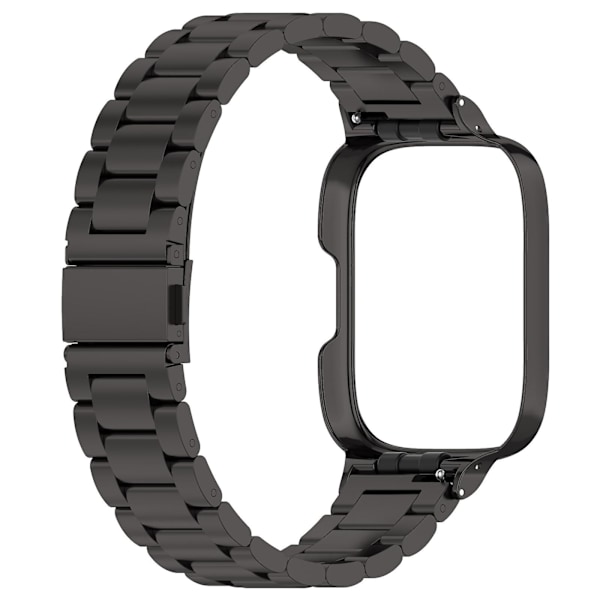 Sort Sort Tre-perle Rem kompatibel med Redmi Watch 3 Lite / Watch 3 Active