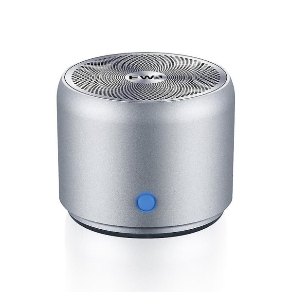 Vattentäta bärbara trådlösa högtalare Bluetooth 5.0 Case Bas Silver