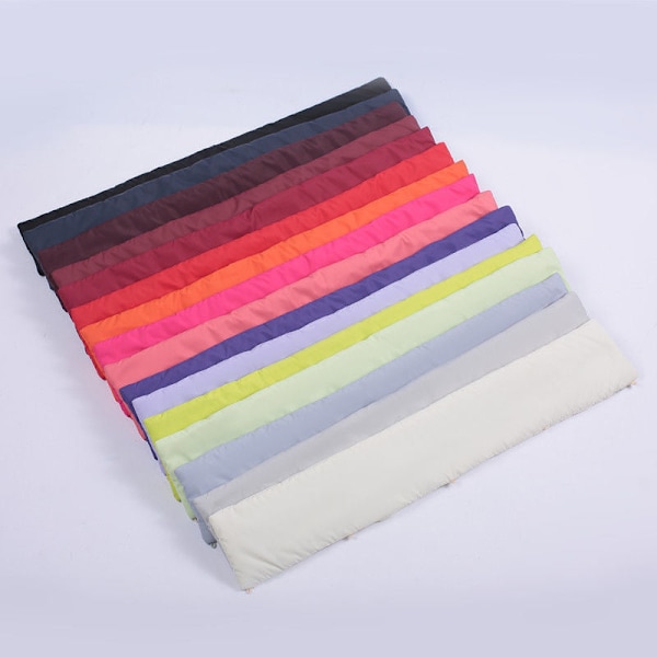 Dame falsk krage Avtakbar halv Allsidig dekorativt sett F White down jacket collar stickers