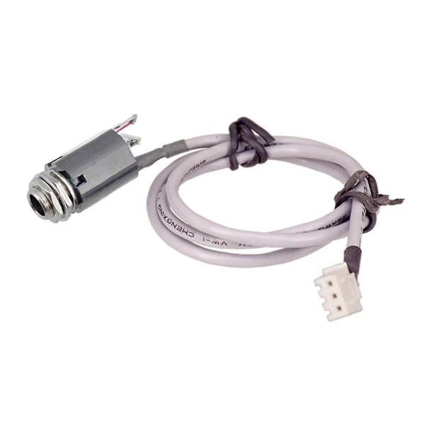 4xAcoustic kitaran mikrofoni EQ-kaapeli 6,35 mm:n Endpin-lähtöliittimellä ja 3-nastaisella pistokkeella