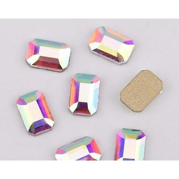 Kristaller Diamantsten Strass Ab Glas Rhinestones För 3d Nails Art QB239A