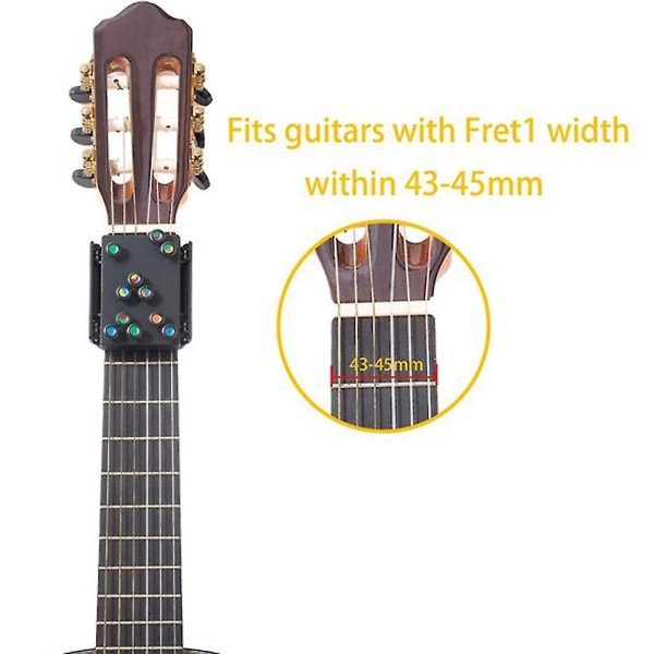 Nytt 1 set gitarrsystem Lärande öva ackordassistent kompatibel med nybörjare