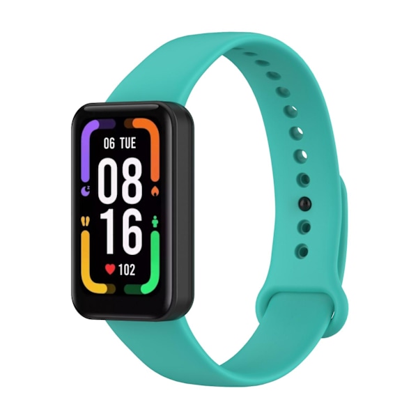 Mintgrønn Silikonklokkereim kompatibel med Xiaomi Redmi Smart Band Pro