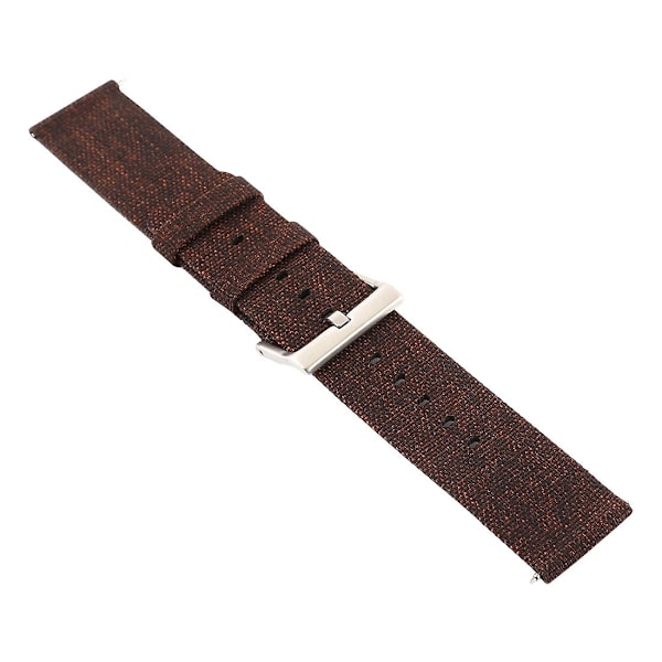 Coffee Coffee Anvas håndledsrem kompatibel med Fitbit Versa / Versa 2
